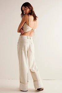 We The Free Final Countdown Cuffed Low-Rise Jeans