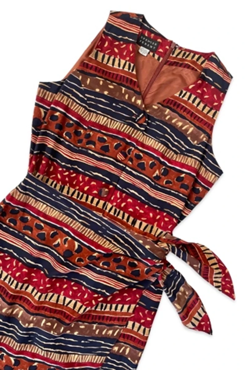 90’s Maximalist Silk Sarong Dress Selected by MARMALADE