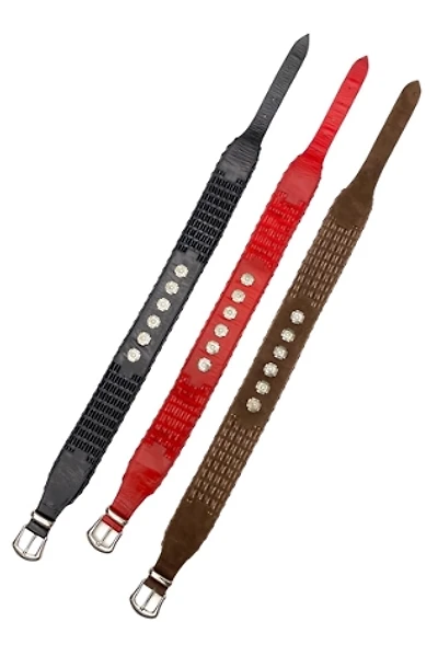1990s Vintage Donald J Pliner Leather Belts  Selected by BusyLady Baca & The Goods