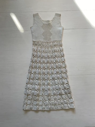 Vintage Crochet Dress Selected by Atlantic