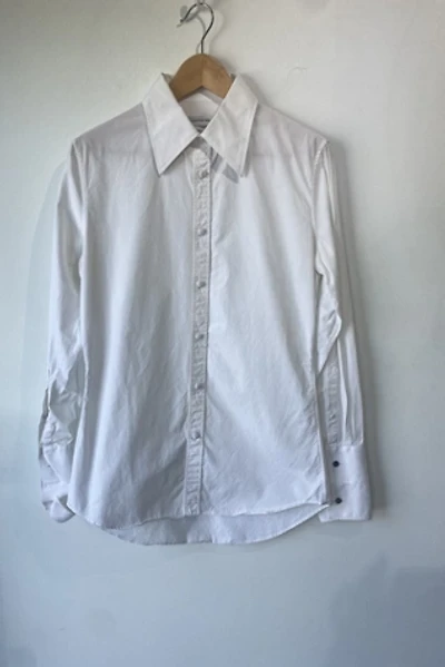 Alexander McQueen White Tuxedo Shirt Selected by The Curatorial Dept.