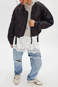 AGOLDE x Shoreditch Ski Club Iona Quilted Jacket