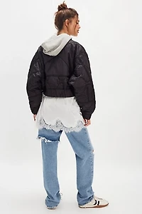 AGOLDE x Shoreditch Ski Club Iona Quilted Jacket