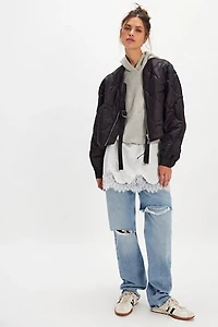 AGOLDE x Shoreditch Ski Club Iona Quilted Jacket