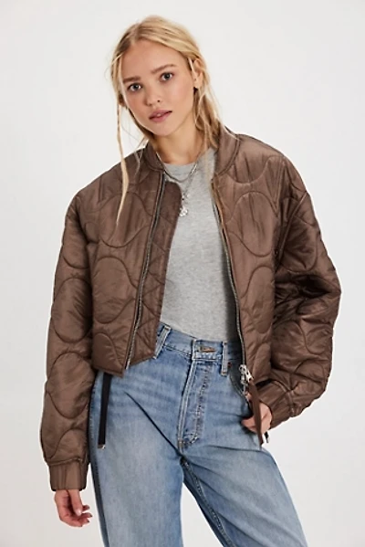 AGOLDE x Shoreditch Ski Club Iona Quilted Jacket
