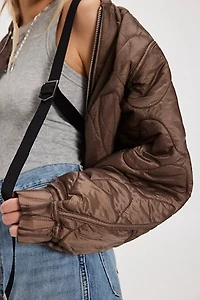 AGOLDE x Shoreditch Ski Club Iona Quilted Jacket