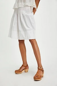 Swedish Hasbeens Lacy Clogs