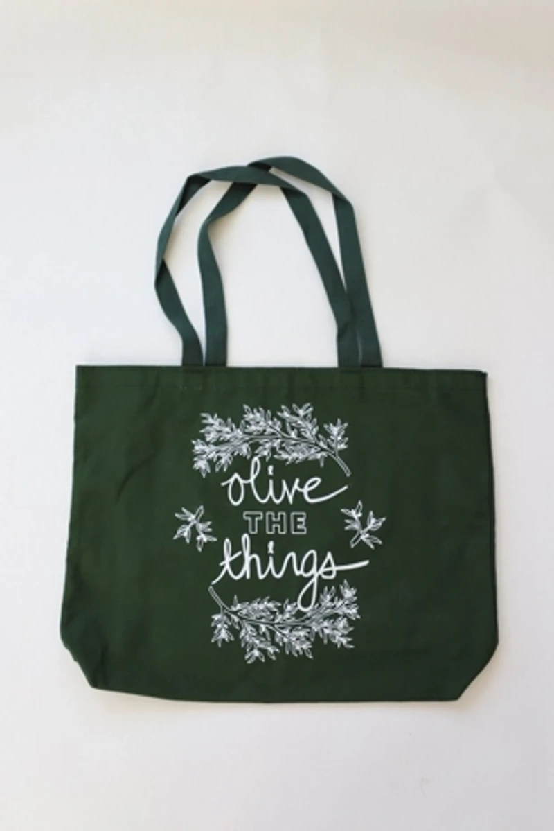 Overseasoned Olive the Things Tote Bag