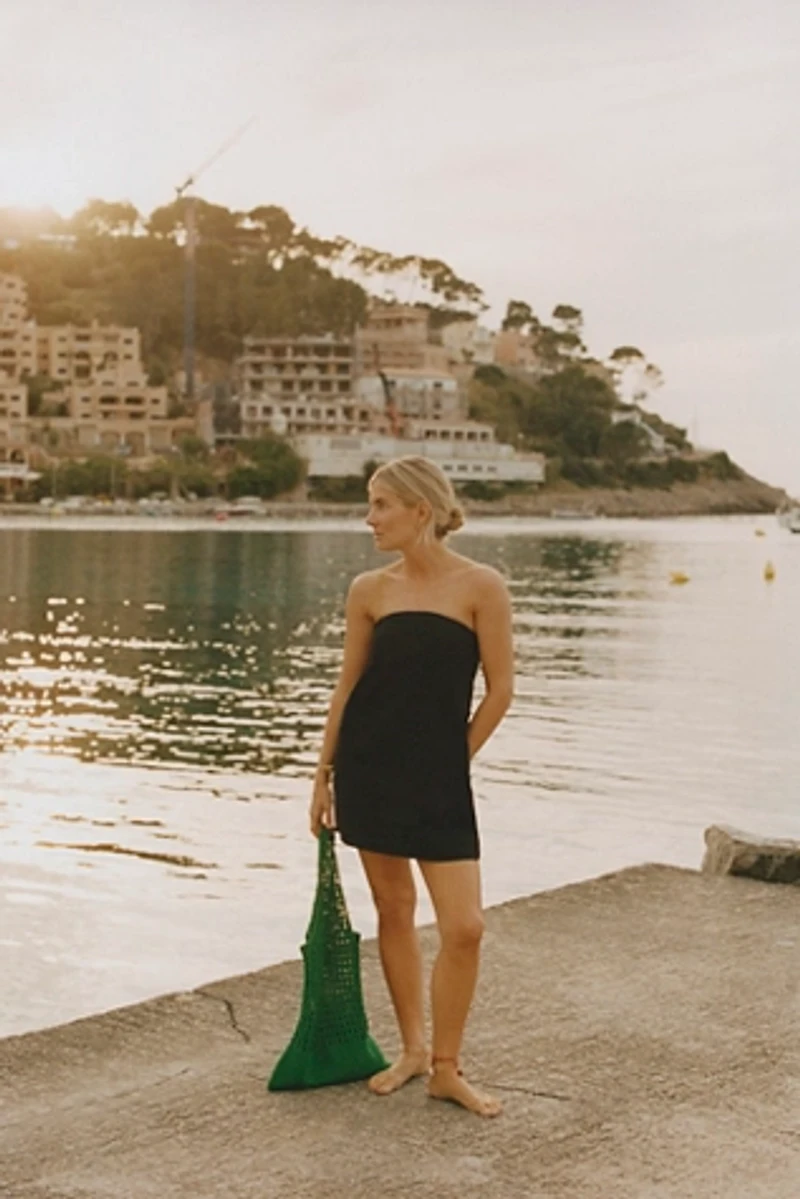 Essentially The Best Cotton-Linen Mini Dress