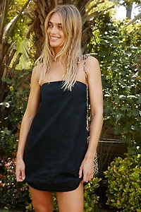 Essentially The Best Cotton-Linen Mini Dress