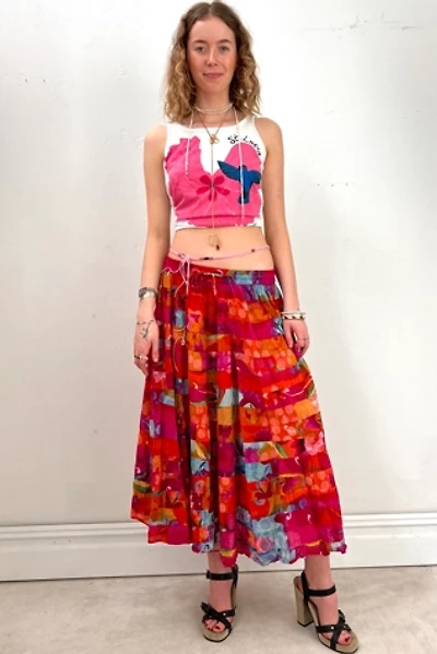 Vintage Clementine Patchwork Skirt Selected by Anna Corinna