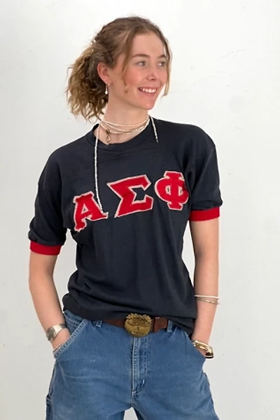 Vintage Alpha Sigma Phi Frat Tee Selected by Anna Corinna