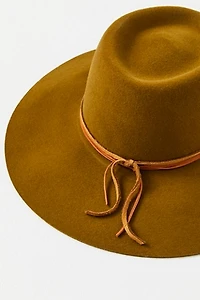 Montana Turquoise Wrap Felt Hat