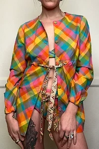 1960s 3-Piece Bikini and Cover Up Set Selected by Cherry