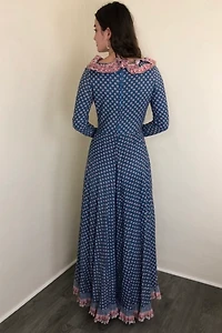 Victor Costa Cotton Ditsy Floral Prairie Dress Selected by Picky Jane