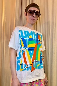 Vintage Summer Print Tee Selected by Nomad Vintage