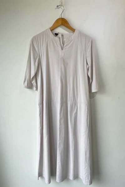 Pietsie Light Grey Cotton Dress Selected by The Curatorial Dept.