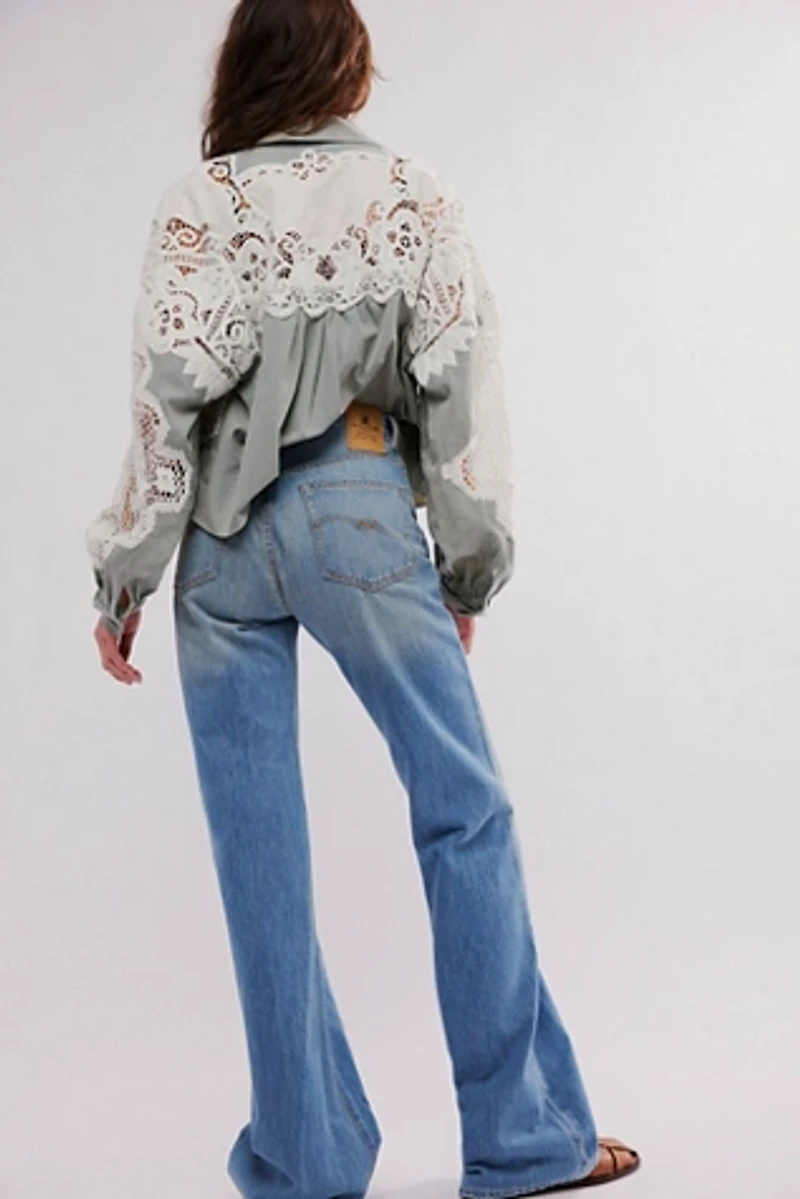 Denimist Dena Mid-Rise Flare Jeans