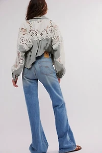 Denimist Dena Mid-Rise Flare Jeans