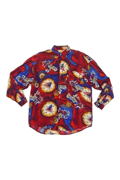 1980s Vintage Zodiac Sign Astrology Rayon Shirt Selected by BusyLady Baca & The Goods