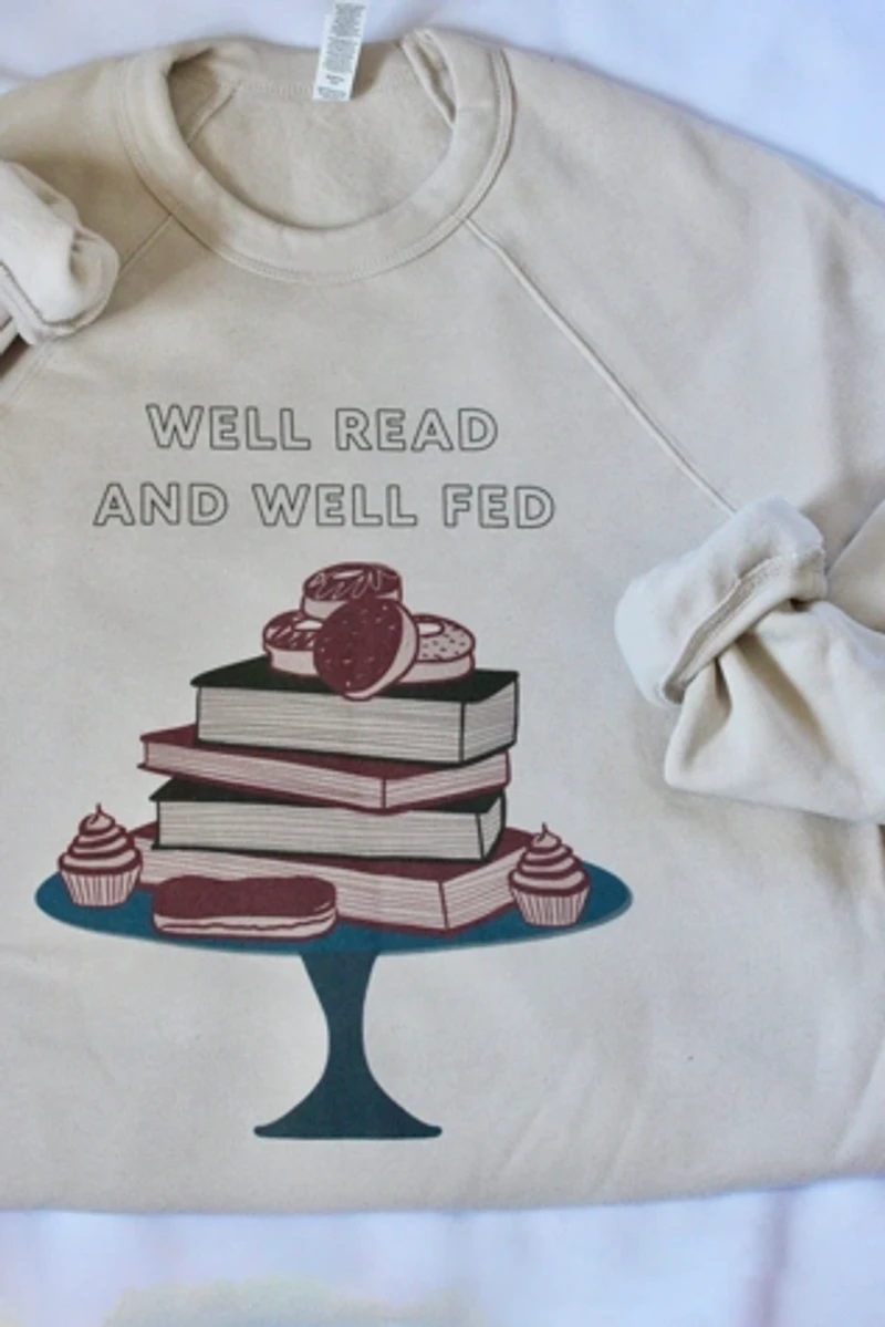 Overseasoned Well Read and Fed Crewneck