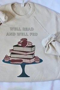 Overseasoned Well Read and Fed Crewneck