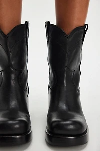 Sleepy Cowboy Ankle Boots