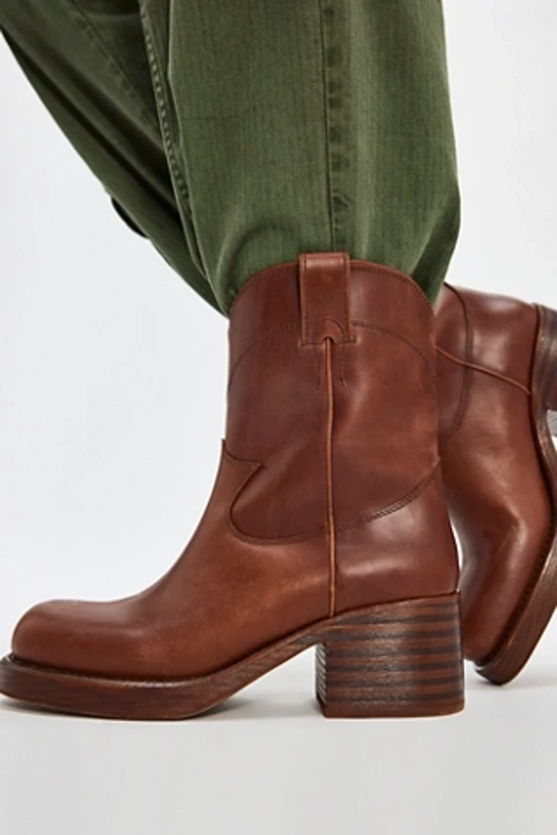 Sleepy Cowboy Ankle Boots