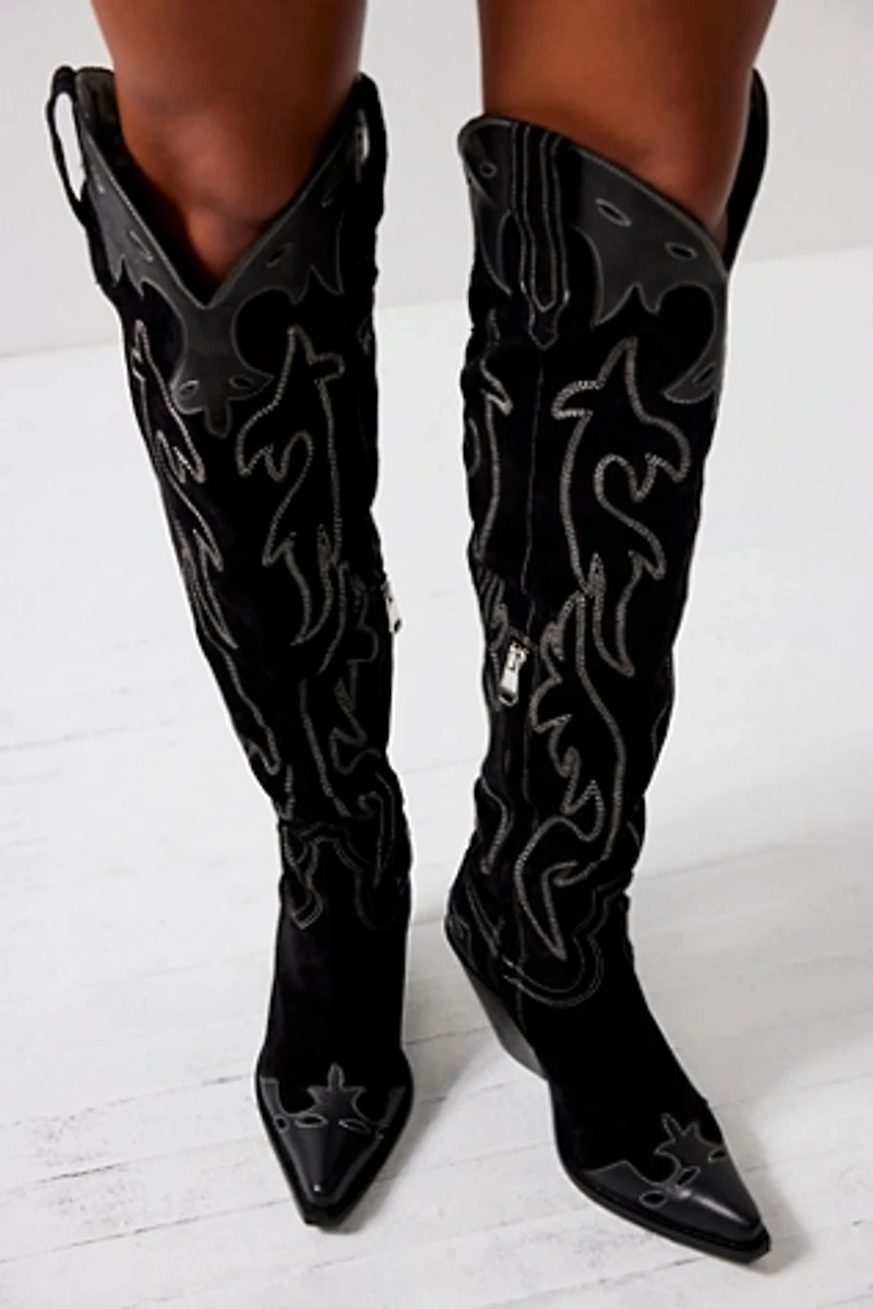 Wild West Thigh High Boots