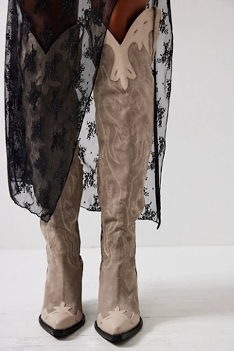 Wild West Thigh High Boots