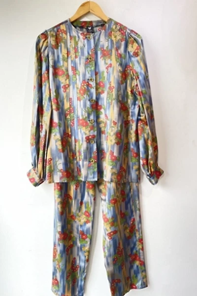 Vintage Ungaro Parallele Two-Piece Floral Set Selected by The Curatorial Dept.