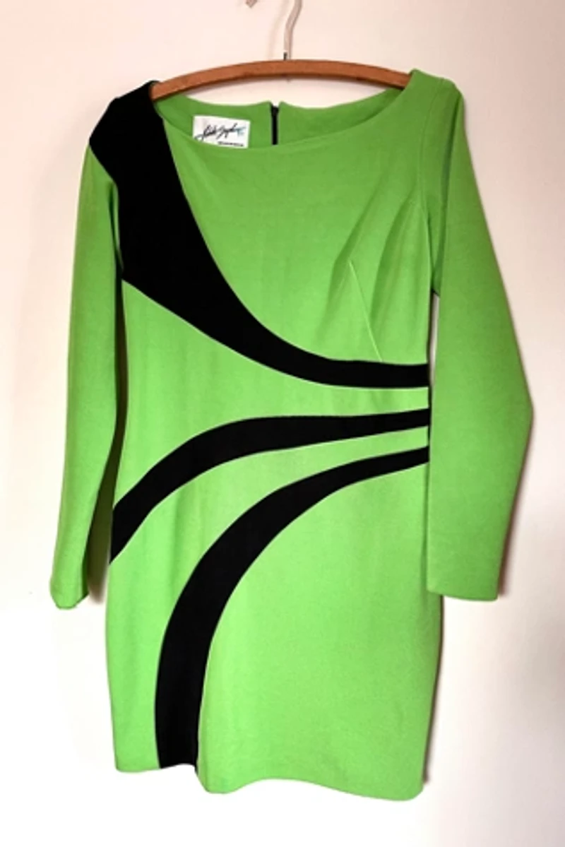 1990s Electric Cocktail Dress Selected by Cherry