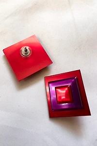1980s Albers "Homage To A Square" Earrings Selected by Cherry
