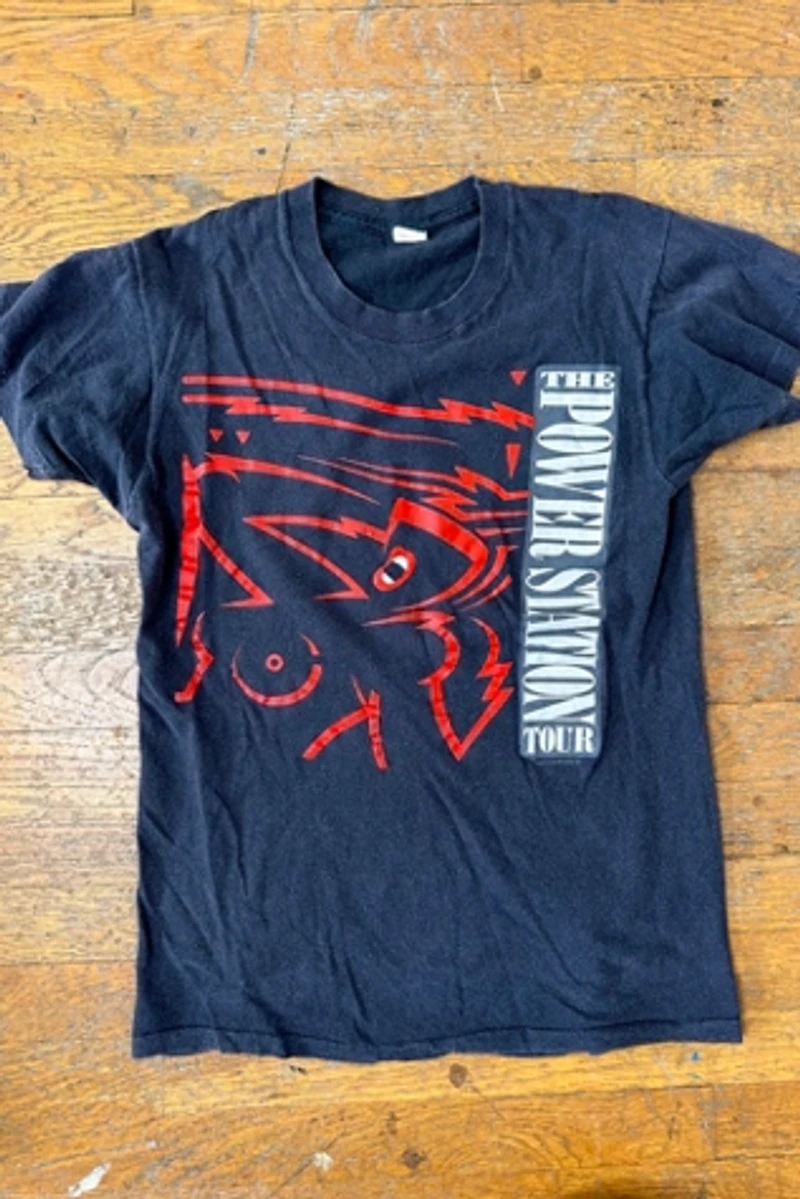 1985 The Power Station Tour Tee Selected by Cherry