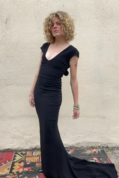 Stella McCartney Black Gown Selected by The Curatorial Dept.