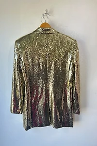 Dundas Gold Sequin Blazer Selected by the Curatorial Dept.