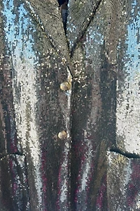 Dundas Gold Sequin Blazer Selected by the Curatorial Dept.