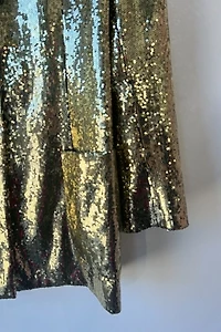 Dundas Gold Sequin Blazer Selected by the Curatorial Dept.