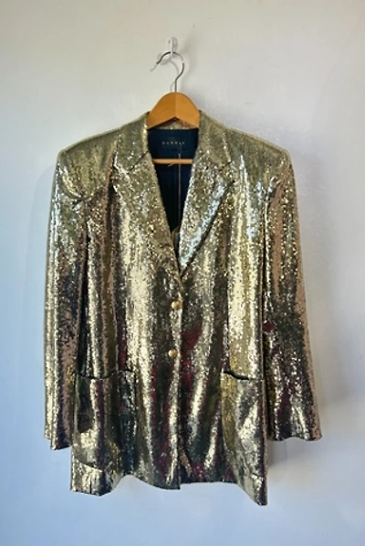 Dundas Gold Sequin Blazer Selected by the Curatorial Dept.