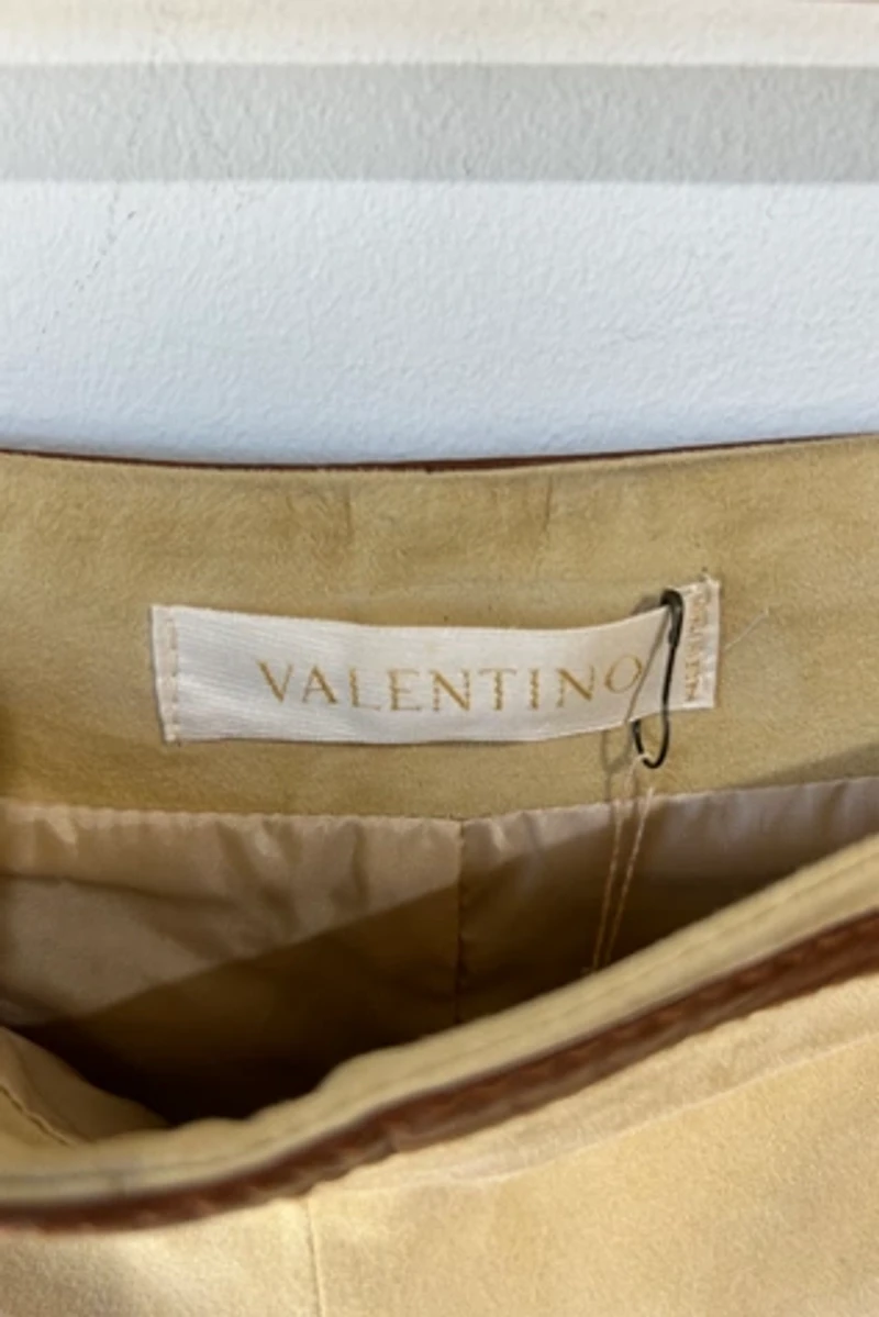 Vintage Valentino Suede Pants Selected by The Curatorial Dept.