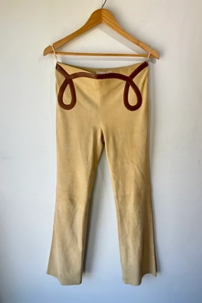 Vintage Valentino Suede Pants Selected by The Curatorial Dept.