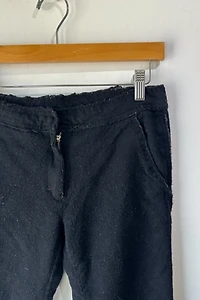 Margiela Black Boiled Wool Pants selected by The Curatorial Dept.