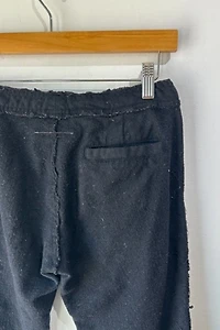 Margiela Black Boiled Wool Pants selected by The Curatorial Dept.