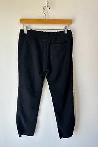Margiela Black Boiled Wool Pants selected by The Curatorial Dept.