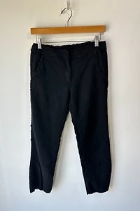 Margiela Black Boiled Wool Pants selected by The Curatorial Dept.