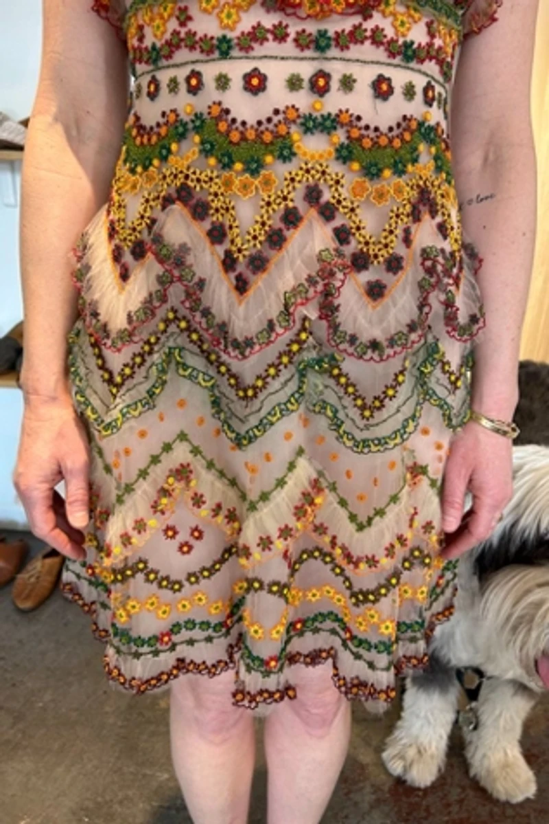Valentino Beaded Cocktail Dress Selected by The Curatorial Dept.