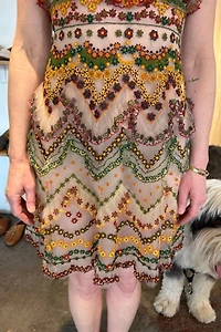Valentino Beaded Cocktail Dress Selected by The Curatorial Dept.