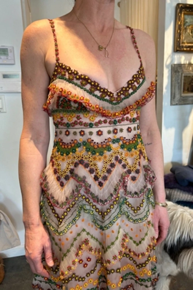 Valentino Beaded Cocktail Dress Selected by The Curatorial Dept.
