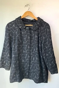 Thakoon Black Brocade Jacket Selected by The Curatorial Dept.