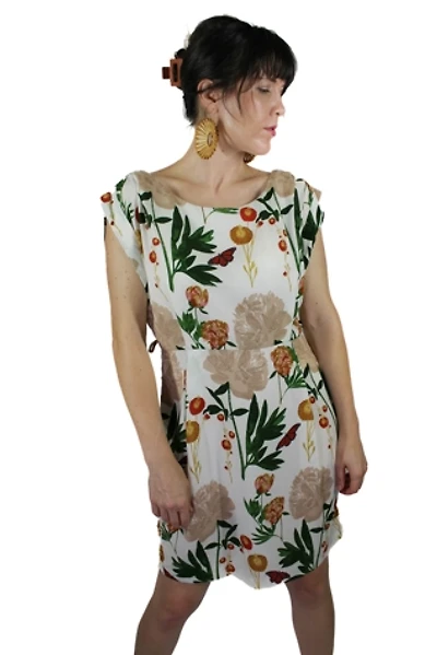 Monarch Garden Midi Dress Selected By Moons + Junes Vintage